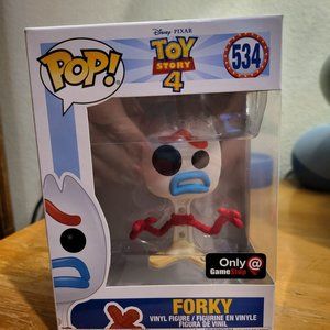 Disney Pixar Toy Story 4 Forky GameStop Exclusive Funko Pop